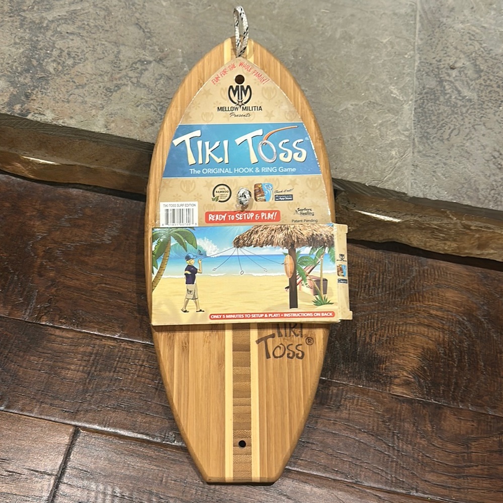Tiki Toss - The original hook and ring game